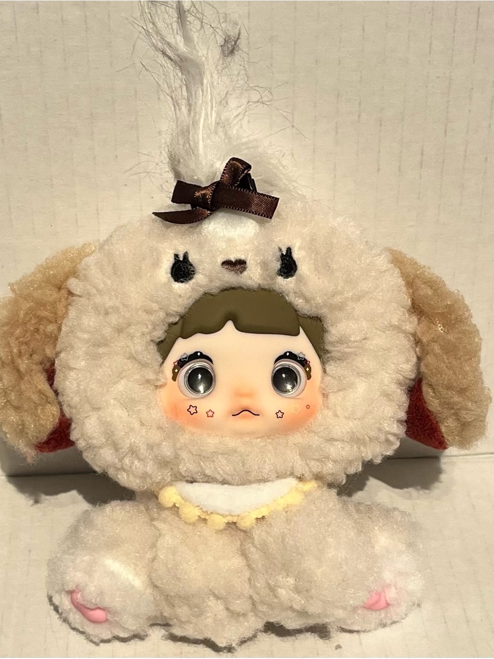 Blind box Nommi Plush Charm “Latte Woof-Woof“ from the series Sitting Zoo. - Picture 6 of 12